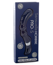 Load image into Gallery viewer, Sensuelle Homme Pro-s Prostate Massager Navy Blue
