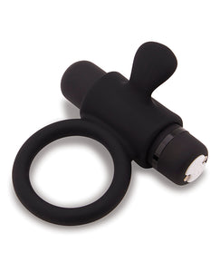 Sensuelle Silicone Bull Ring Black