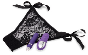 Sensuelle Pleasure Panty Purple Remote Control