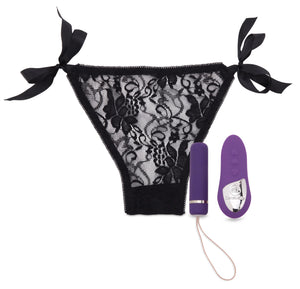 Sensuelle Pleasure Panty Purple Remote Control