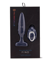 Load image into Gallery viewer, Sensuelle Fino Roller Motion Plug Navy Blue
