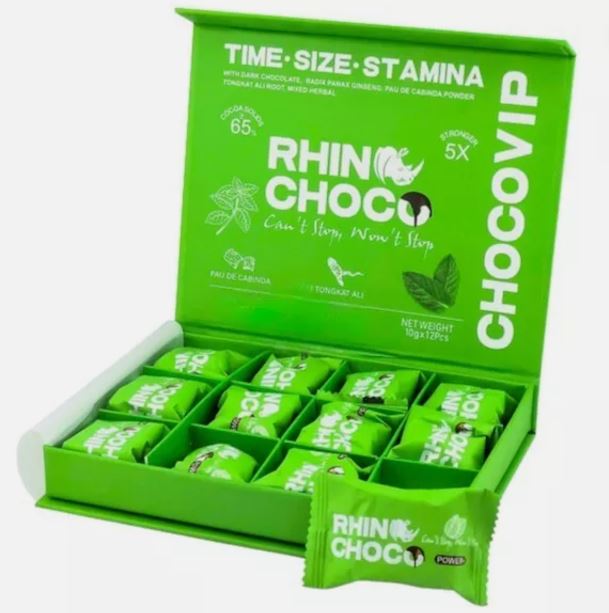 Rhino Choco Mint 12pc Display