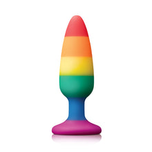 Load image into Gallery viewer, Colours Pride Edition Pleasure Plug Medium Rainbow
