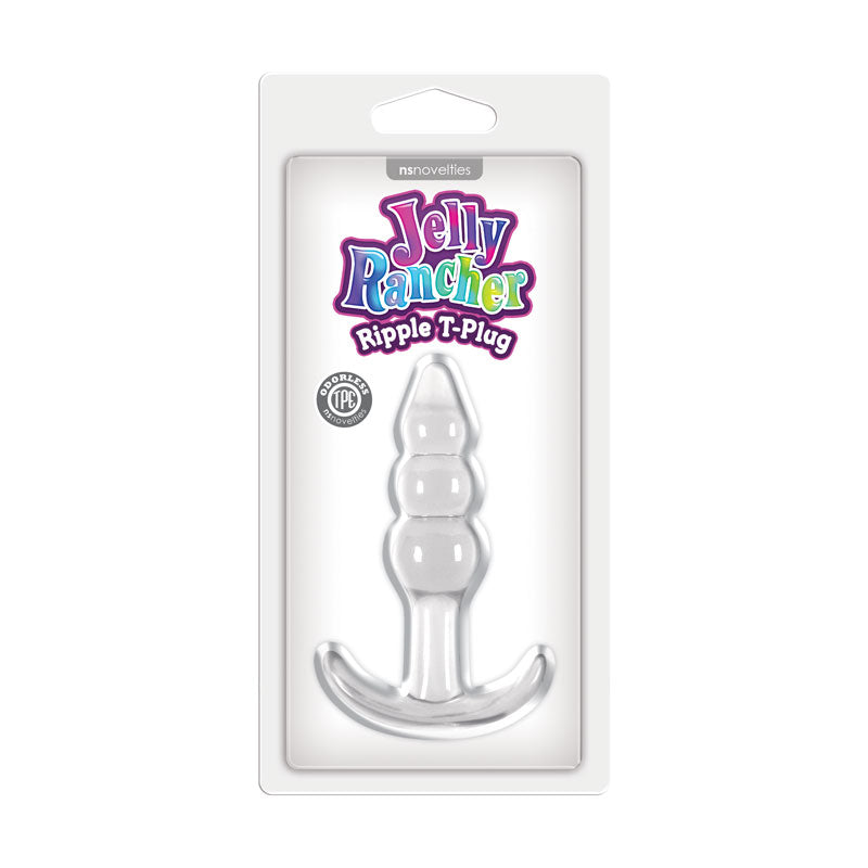 Jelly Rancher T-plug Ripple Clear