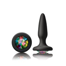 Load image into Gallery viewer, Glams Mini Rainbow Gem Butt Plug
