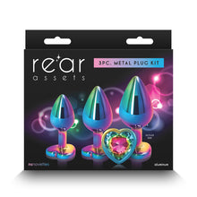 Load image into Gallery viewer, Rear Assets Multicolor Rainbow Heart Trainer Kit
