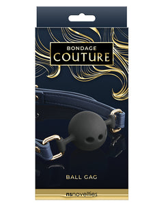 Bondage Couture Ball Gag Blue