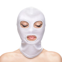 Load image into Gallery viewer, Fetish &amp; Fantasy Eyes &amp; Mouth Hood - White
