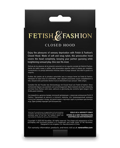 Fetish & Fantasy Closed Hood White