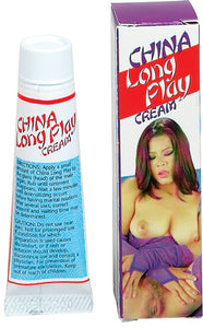 China Long Play Cream .5 Oz