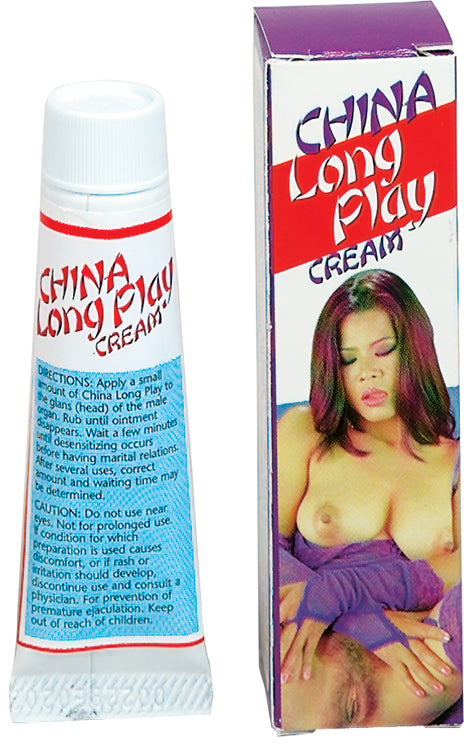 China Long Play Cream .5 Oz