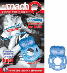 Macho Pulsating Erection Keeper Blue