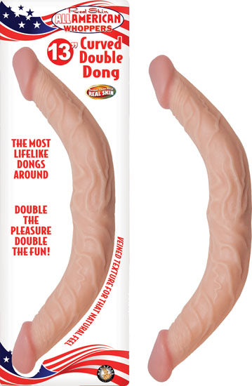 All American Whopper 13in Curved Double Dong