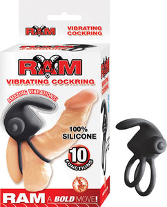 Ram Vibrating Cockring Black