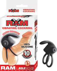 Ram Vibrating Cockring Black