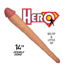 Load image into Gallery viewer, Hero 14in Double Dong White
