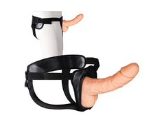 Load image into Gallery viewer, Erection Assistant Hollow Strap-on 8in White
