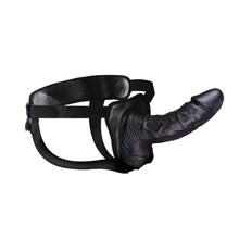 Load image into Gallery viewer, Erection Assistant Hollow Strap-on 8 Black &quot;
