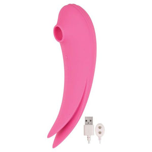 Mystique Vibrating Suction Vibe Pink