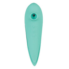 Load image into Gallery viewer, Mystique Vibrating Suction Vibe Aqua
