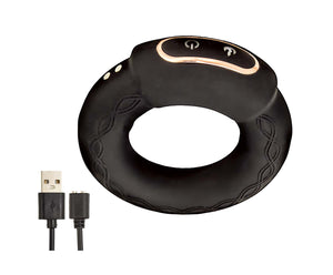 Cockpower Heat Up Cock Ring Black