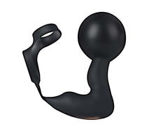 Load image into Gallery viewer, Atomic Inflatable P-spot Vibe Black
