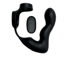 Load image into Gallery viewer, Atomic Inflatable P-spot Vibe Black
