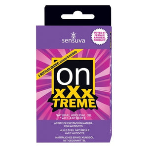 On Xxxtreme Arousal Oil 0.17 Fl Oz With Antidote Oil