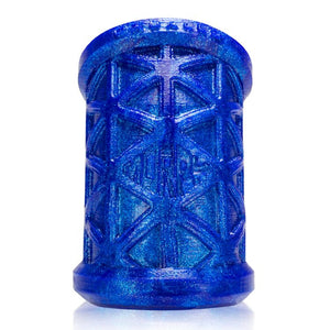 Morph Sleek Geometric Pattern Ballstretcher Silicone Smoosh Blueballs