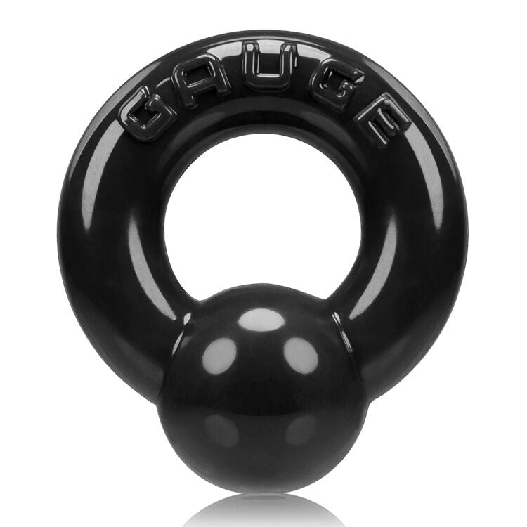 Gauge Cockring Oxballs Black