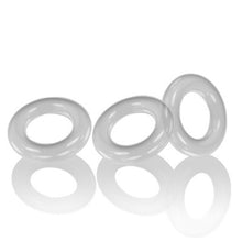 Load image into Gallery viewer, Willy Rings 3 Pk Cockrings Clear
