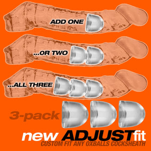 Adjustfit Inserts 3pk Clear