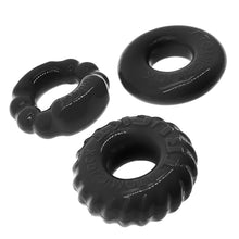 Load image into Gallery viewer, Bonemaker 3-pack C-ring Black
