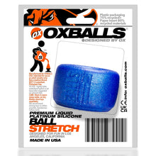 Load image into Gallery viewer, Balls-t Ball Stretcher Blue Atomic Jock
