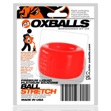 Load image into Gallery viewer, Balls-t Ball Stretcher Red Atomic Jock
