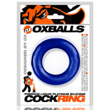 Load image into Gallery viewer, Cock-t Small Comfort Cockring Atomic Jock/oxballs Silicone Smoosh Blueballs
