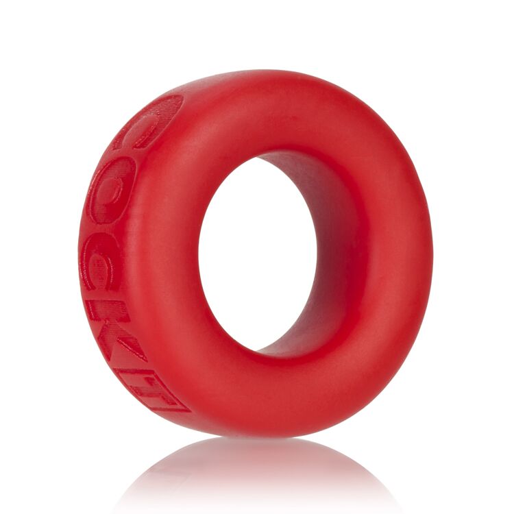 Cock-t Small Comfort Cockring Atomic Jock/oxballs Silicone Smoosh Red