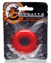 Load image into Gallery viewer, Do-nut 2 Cockring Oxball Tpr Red
