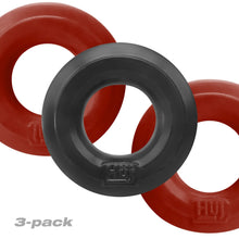 Load image into Gallery viewer, Hunkyjunk Huj C-ring 3pk Cherry &amp; Tar Ice
