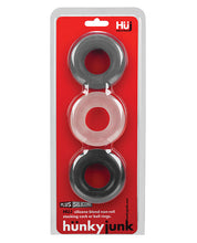 Load image into Gallery viewer, Hunkyjunk Huj C-ring 3pk Tar/ Multi
