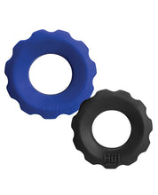 Load image into Gallery viewer, Hunkyjunk Cog 2-size C-ring Cobalt/tar
