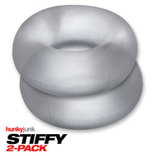 Load image into Gallery viewer, Stiffy 2-pack C-rings Clear Ice
