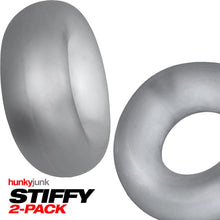 Load image into Gallery viewer, Stiffy 2-pack C-rings Clear Ice
