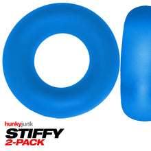 Load image into Gallery viewer, Stiffy 2-pack C-rings Teal Ice
