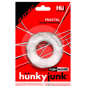 Hunkyjunk Fractal Cockring Clear Ice