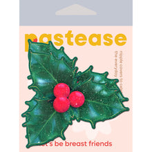 Load image into Gallery viewer, Pastease Xmas Winter Holly W/ Red Berries
