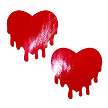 Load image into Gallery viewer, Pastease Faux Latex Red Melty Hearts
