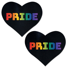 Load image into Gallery viewer, Pastease Rainbow Pride Black Hearts
