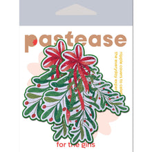 Load image into Gallery viewer, Pastease Xmas Winter Mistletoe W/ Red Bow
