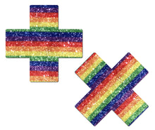 Load image into Gallery viewer, Pastease Glittering Rainbow Cross
